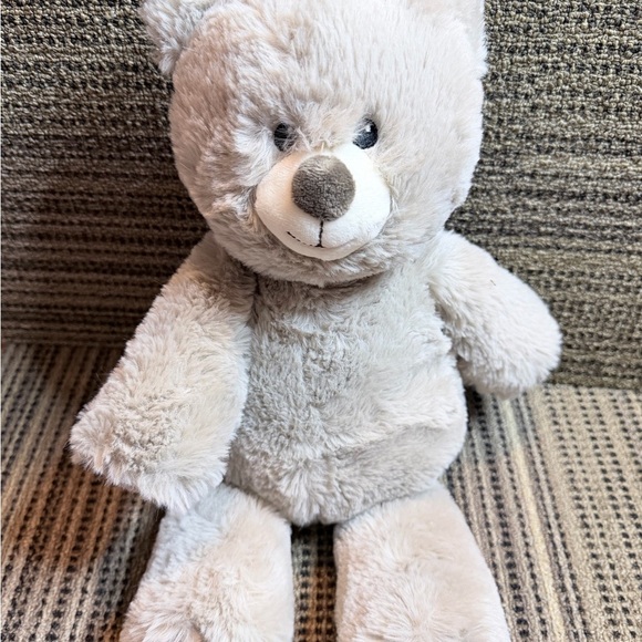 Other - Plush Tan Teddy Bear Stuffed Animal Toy Rattle 13” Spark Soft